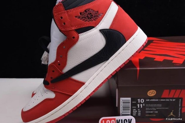 RETRO JORDAN X - 100(RED) HIGH CD4487 AIR TRAVIS 1 SCOTT OG 1110